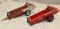 (2) -- Tru-Scale Manure spreaders, 1 being marked
