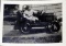 Vintage B&W photo of 1920's Gendron pedal car