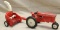 Tru-Scale tractor and pull-type forage harvester,