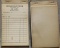 2 Invoice Pads from 1950s -- Hoffman's Gas