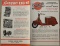 3 pcs -- Cushman Motor Scooter 4 page sales sheet,