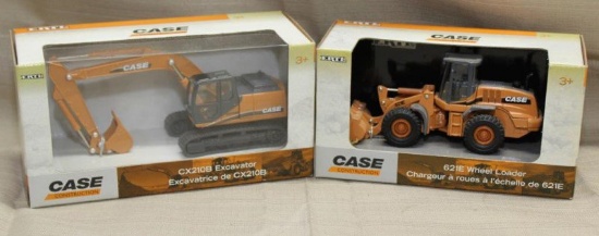 (2) items -- Case CX210B Excavator & Case 621E