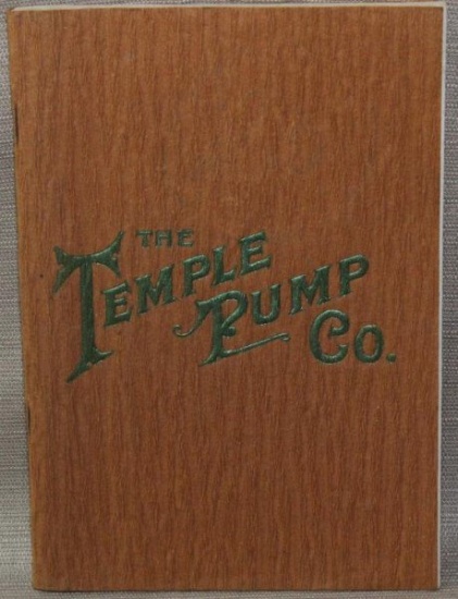 1901 Temple Pump Co. catalog
