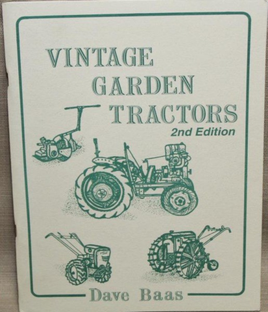 Book Vintage Garden Tractors 2nd Ed 1993 Art Antiques