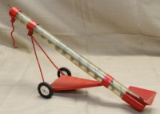 Tru-Scale Grain Auger on transport chassis,