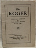 3 pcs --1918 Catalog Improved Thresher for Peas,