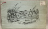 1895 Tuer Water Meter Co. Catalogue, Fulton NY,