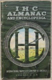 1911 IHC Almanac and Encyclopedia; ex. cond.,