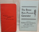 2 pcs -- 1894 Pocket Directions for Setting Up &