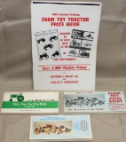 4 Farm Toy Price Guides -- 1989 2nd printing by