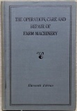 book - The Operation, Care and Repair of Farm