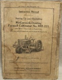 IHC McCormick-Deering Farmall Cultivator No HM-221