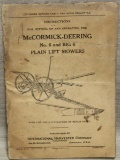 IHC McCormick-Deering No 6 & BIG 6 Plain Lift