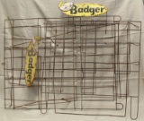 2 Badger folding wire sales literature racks