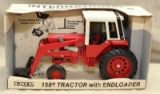International 1586 tractor w/endloader;