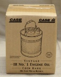 Case IH No. 1 Engine Oil coin bank; Vintage Series