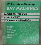 3 pcs -- 2 IHC McCormick-Deering Instruction