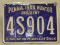Pennsylvania 1940 metal hunting license, resident
