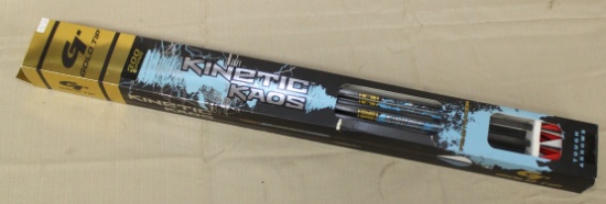 Gold Tip Kinetic Kaos 300 spine uncut arrows,