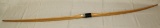 wooden long bow, 67