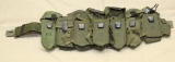 Webb Gear belt with 7 mag pouch carriers, US