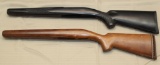 2 stocks --  1 synthetic & 1 wood - Remington 700