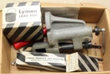 Lyman 450 press, Lyman lead pot new in box,