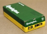 full box 22-250 rem. 55 gr. PSP