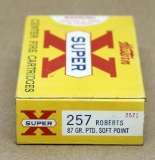 full box .257 Roberts 87 gr. PSP