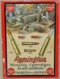 Remington UMC tin advertising sign, 10.5