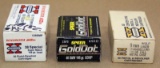 3 boxes of hand gun ammo - partial 9mm &
