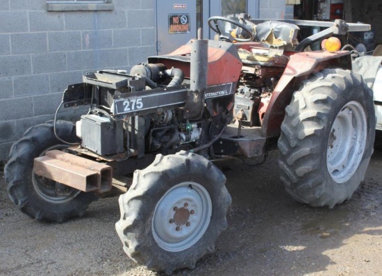 1991 Case-IH 275 4WD tractor, 3 pt.