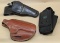 lot of holsters, (1) Strong 902/9 black leather,
