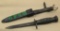 U.S. M7 Type II bayonet in M10 scabbard