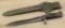 Spanish M1969 CETME bayonet with scabbard