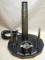 trench art style desk lamp ashtray been made of