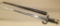 Model 1874 French Gras bayonet, St. Etienne