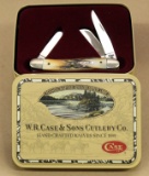 Case XX 5318 SS 3 blade pocket knife in tin