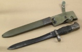 Spanish M1969 CETME bayonet with scabbard