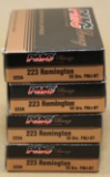 (4) boxes, 20 rounds per box PMC Bronze