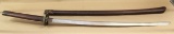 Japanese Damascus blade Katana with sacbbard of