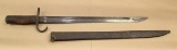 Japanese Arisaka bayonet with scabbard