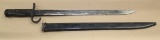 Japanese Arisaka bayonet with scabbard