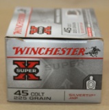 .45 Colt 225 grain Silvertip JHP by Winchester,