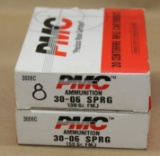 28 rounds .30-06 Sprg. 150 grain FMJ,