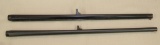 (2) Ithaca Model 37 shotgun barrels, (1) 26