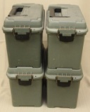 (4) Cabela's plastic ammo cans