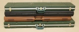 4 hard sided plastic foam lined long gun cases