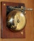 brass wall mount butcher bell on 9