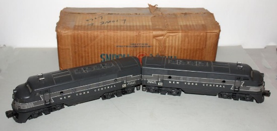 Lionel New York Central Twin Diesel Locomotives,